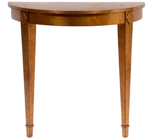Christopher Maier (American/New Orleans, 1956-2004), Lacquered Gold Leaf Console Table