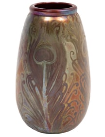 Weller Sicard Iridescent Vase