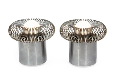 Pair of Andre Lazzari Table Lamps