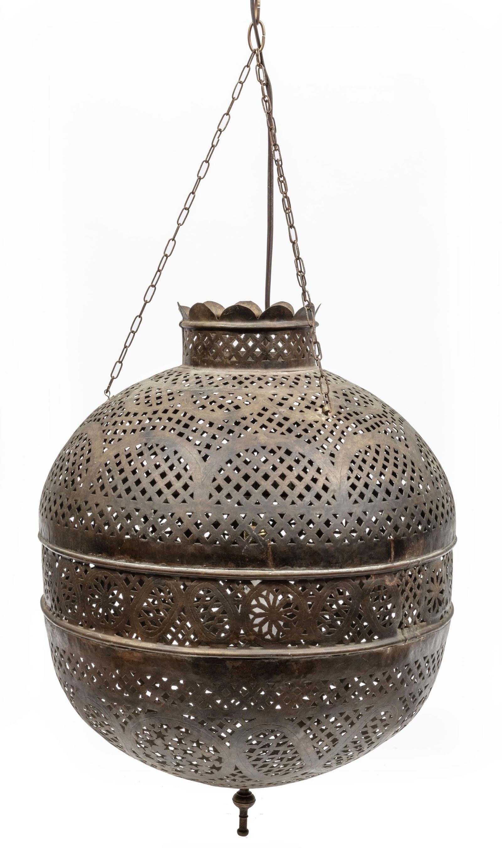 Vintage Moroccan Brass Lantern (1 of 3)