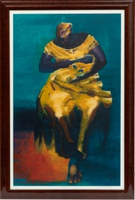 Paul Goodnight, American/Illinois b. 1946, ?Changing Times?, serigraph, Sheet: 39 x 25 in. (99.1 x