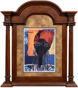 James Denmark, American/Florida b. 1936, ?CeCe?, lithograph, 26 1/4 x 18 7/8 in. (66.7 x 47.9 cm.),