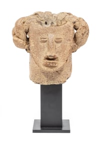 Antique African Terracotta Bust