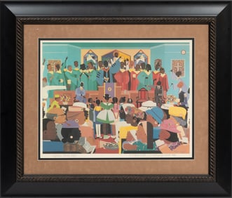 Varnette Honeywood, American/California 1950-2010, ?Jesus Loves Me? and ?Leave No Child Behind?, 2