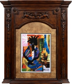 James Denmark, American/Florida b. 1936, ?Vannessa?, lithograph, 24 7/8 x 18 7/8 in. (63.2 x 47.9
