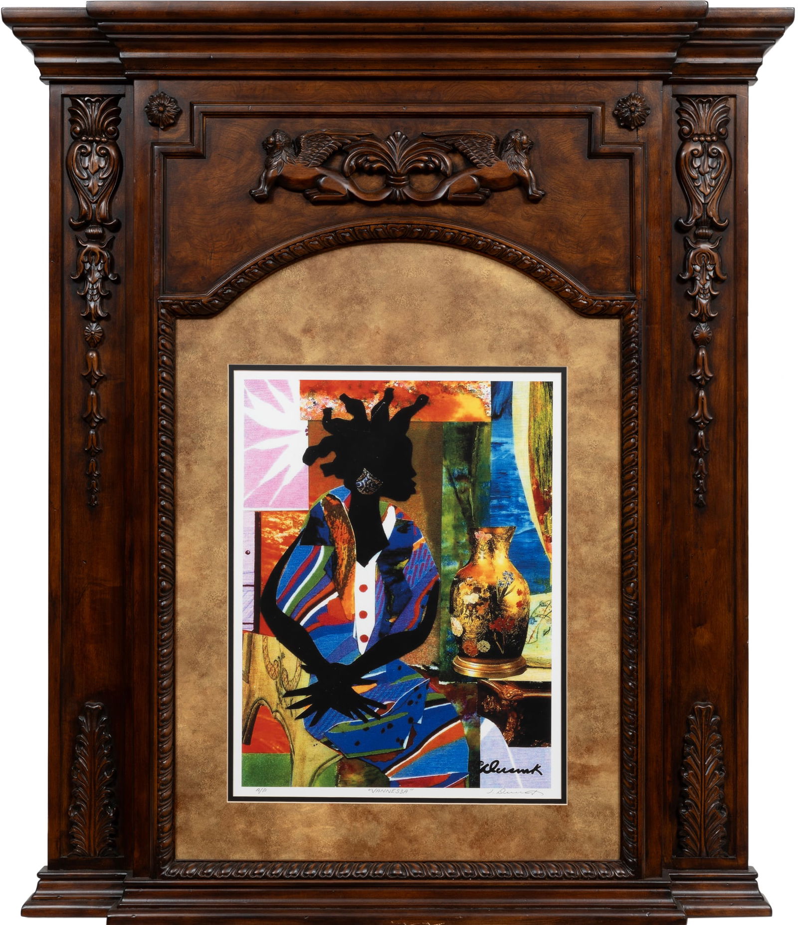 James Denmark, American/Florida b. 1936, ?Vannessa?, lithograph, 24 7/8 x 18 7/8 in. (63.2 x 47.9 (1 of 3)