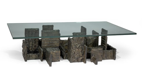 Paul Evans Studio for Directional "Brutalist" Coffee Table
