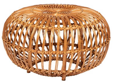 Franco Albini Rattan Stool