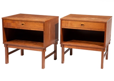 Pair of Folke Ohlsson for Dux Teak Nightstands