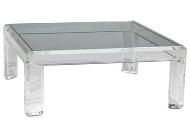 Contemporary Glass and Acrylic Table