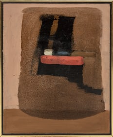 Mildred “Millie” Wohl, American/Louisiana 1906-1977, “Slow Fade VII”, oil on