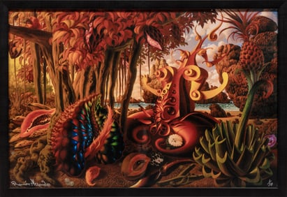 José Ramón Díaz Alejandro, Cuban b. 1943, "El Origen Dependiente de todos los