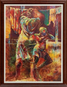 Paul Goodnight, American/Illinois b. 1946, ?Partly Padded & Mischief Maker?, serigraph