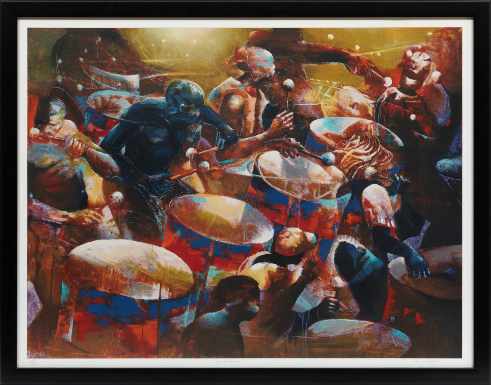 Paul Goodnight, American/Illinois b. 1946, ?Magical Thunder?, serigraph (1 of 2)