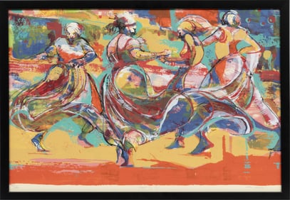 Paul Goodnight, American/Illinois b. 1946, ?Read My Hips?, serigraph