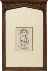 Arnold Blanch, American/Minnesota 1896-1968, "Classical Nude", lithograph on paper