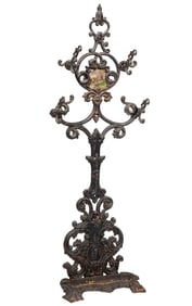 English Cast-Iron Hall Stand