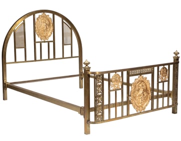 French Brass Bedstead