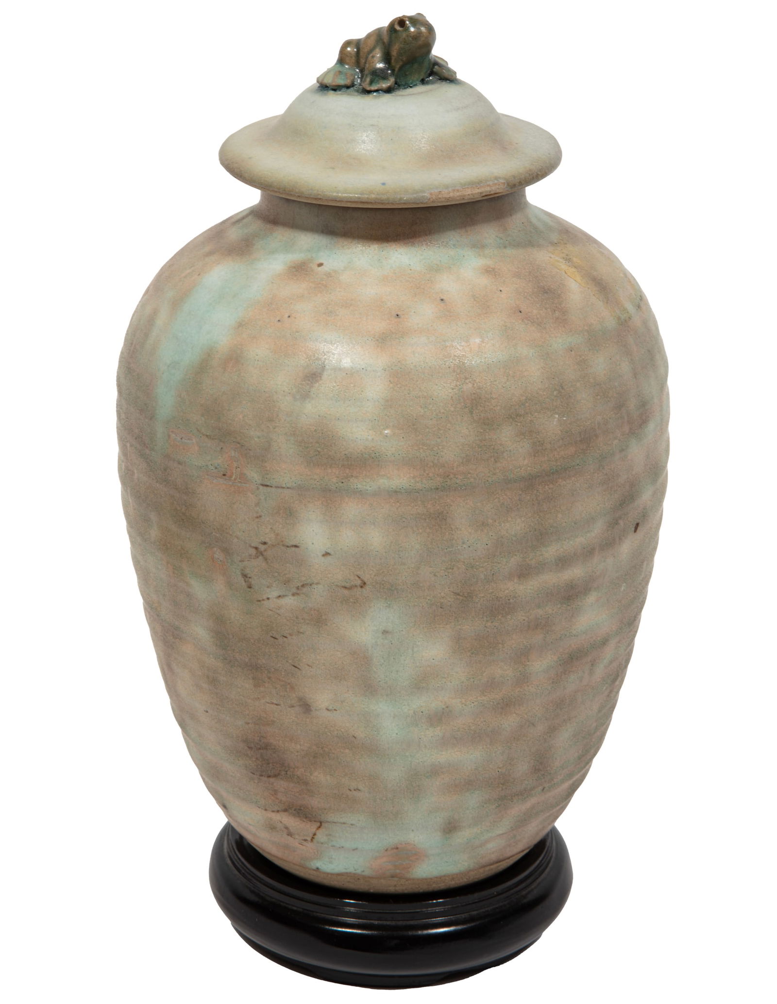 McCartys Jade Pottery Covered Urn (1 of 5)