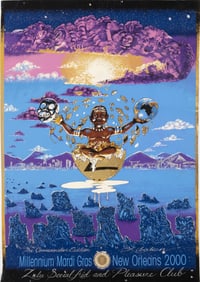 Benford Davis, Jr., Louisiana 1963-2024, "King Zulu 1998", "Celebrating the 50th Anniversary of King