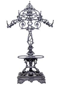 American Cast-Iron Hallstand