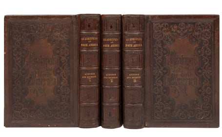 John James Audubon (American, 1785-1851). The Quadrupeds of North America, by John James Audubon and