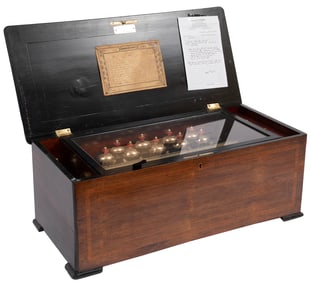 Swiss Twelve-Air Cylinder Music Box