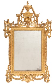Italian Neoclassical Giltwood Mirror
