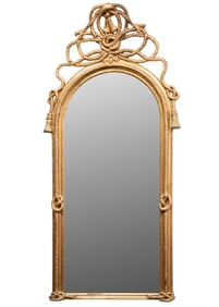 Napoleon III Giltwood Mirror