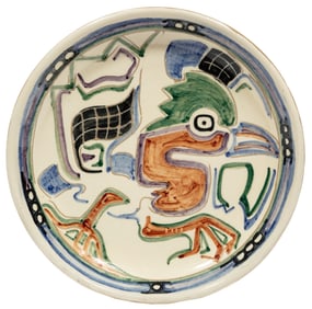 Shearwater Art Pottery Plate