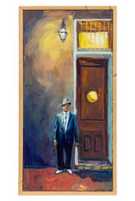 James Michalopoulos, American/Louisiana b. 1951, "Standout", oil on canvas