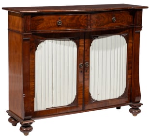 Regency Carved Mahogany Chiffonier