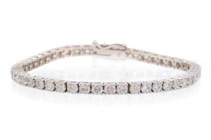 14 kt. White Gold and Diamond Tennis Bracelet