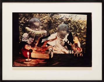 Jeffrey Silverthorne, American/Rhode Island 1946-2022, ?Woman, Christ and the Watermelon Memories?,