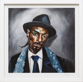 Jules "Muck Rock" Muck, British/California b. 1978, "Snoop Dogg", gicl?e on paper