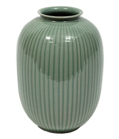 Korean Glazed Ceramic Vase