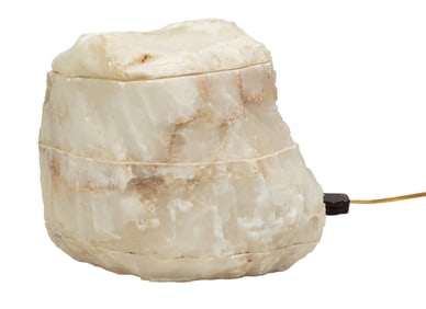 Mid-Century Natural Quartz Lamp