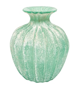 Cenedese Scavo Murano Glass Vase