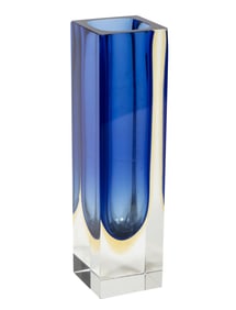 Mid-Century Murano Art Glass Vase