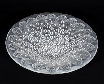 Lalique Crystal "Roscoff" Bowl