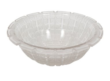 Lalique Acacia Coupe Design Crystal Bowl
