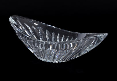 Baccarat Crystal Navette-Form Center Bowl