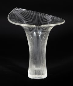 Tapio Wirkkala for Iitalla "Chanterelle" Glass Vase