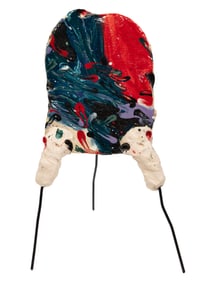 W. Steve Rucker, American/Louisiana 1954-2022, "Storm Song Variation", ceramic and steel
