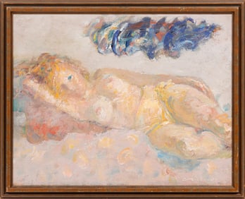 Charles Whitfield Richards, American/Louisiana 1906-1992, ?Recumbent Nude?, oil on canvas