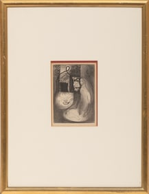Mabelle "Maybelle" Richardson Stamper, American/Florida 1907-1995, "Girl with Folded Legs",