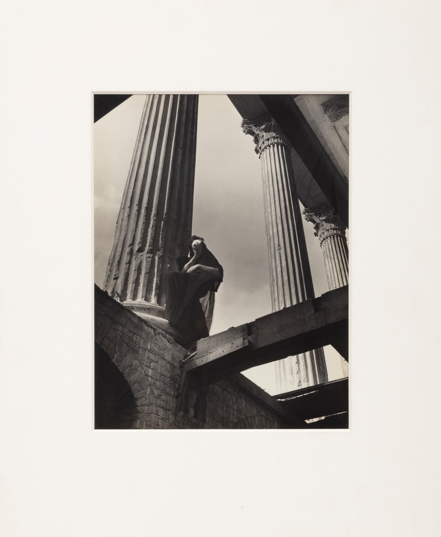 Clarence John Laughlin, American/Louisiana 1905-1985, "Farewell to the Past #2 (Resurgence of the (1 of 3)