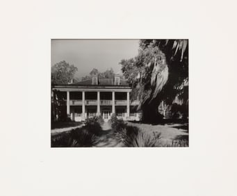 Clarence John Laughlin, American/Louisiana 1905-1985, "Sinister Shadows (#1)", gelatin silver print