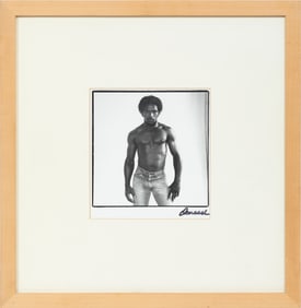George Valentine Dureau, American/Louisiana 1930-2014, "Glen Thompson", gelatin silver print