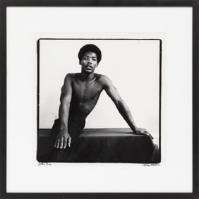 George Valentine Dureau, American/Louisiana 1930-2014, "Atlas Crip", gelatin silver print